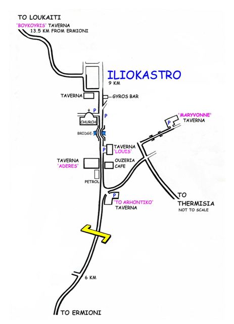 EATING OUT - In Iliokastro and Loukaiti  
